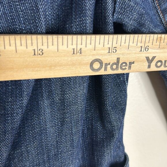 Vtg cache ladies denim thick jacket size 12 - Picture 6 of 10